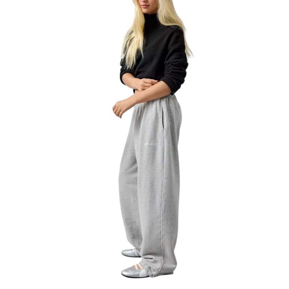 iets frans Harri Wide Leg Jogger Pant Gray Urban Outfitters - Picture 9 of 9
